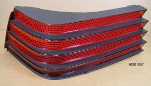 1984 Pontiac 6000 STE LH Tail lamp lens