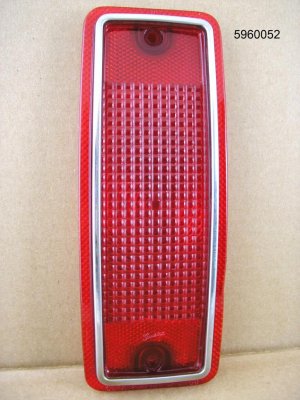 1968 Pontiac Fullsize Wagon NOS tail lamp lens