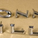 1966 Pontiac Bonneville NEW fender & door letter set