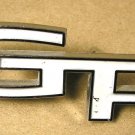 1965 Pontiac Grand Prix NOS " GP" Hood Emblem GM