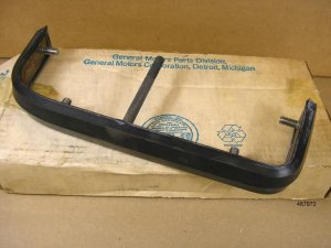 1973 Pontiac Bonne Cat bumper insert NOS