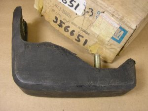 1976 79 Pontiac Sunbird NOS front bumper guard