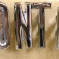 1955 Pontiac all New Hood letter set