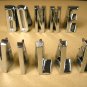 1958 Pontiac Bonnville hood letter set NEW