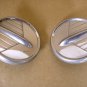 1954 Pontiac Chieftain rear quarter medallion pr
