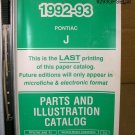 1992 93 Pontiac Grand Prix SE Service Manual