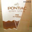 1983 Pontiac Sunbird Service Manual