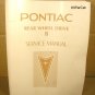 1983 Pontiac Parisienne Service Manual