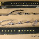 1956 Pontiac Star Chief door name emblem NOS