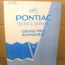 1983 Pontiac Grand Prix Bonneville Service Manual