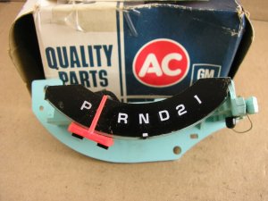 1980 Pontiac Firebird NOS gear shift indicator