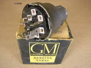 1961 Pontiac Tempest all NOS ignition starter switch