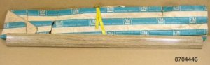 1971 Pontiac Fullsize Wagon Rear Quarter Molding NOS