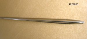 1967 Pontiac Executive 4 dr HT rr belt molding NOS