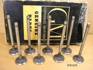 1967 Pontiac Fullsize NOS Intake Valve set of 8