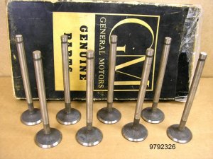 1968 69 A body Firebird NOS Intake Valve set of 8
