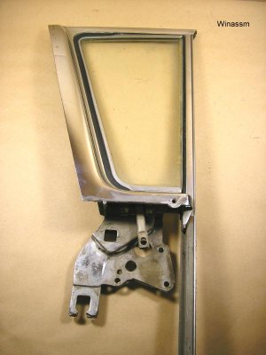1958 Pontiac Chevrolet Window Assembly Star Chief