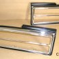 1970 73 Pontiac Firebird Tail Lamp Bezel pair New