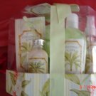 COCONUT LIME 5 PC TRAVEL BATH SET COCONUT LIME 5 PC TRAVEL BATH SET