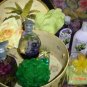 LILY OF THE VALLEY 9 PC BATH SET W/ LARGE HAT BOX