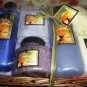 TUSCAN GARDENS ALOE VERA CAMOMILE 6 PC BATH SET WITH WOVEN BASKET