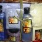 TUSCAN GARDENS ALOE VERA CAMOMILE 6 PC BATH SET WITH WOVEN BASKET