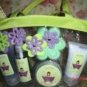 PRETTY GIRL SUGAR PLUM 5 PC BATH SET
