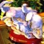GOLDEN VALE WILD LIFE ANIMAL ELEPHANT FAMILY COLLCTIBLE FIGURINE