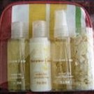 AMBER LILY 4 PC 2 OZ TRAVEL BATH SET W/ COSMETIC BAG AMBER LILY 4 PC 2 OZ TRAVEL BATH SET W/ COSMETIC BAG