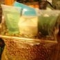 OLIVE LEMON GRAS & SAGE 7 PC BATH SET IN WOVEN BASKET