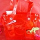 TIME OUT VERY RED CHERRY 2 PC BATH SET W/ BANGLES