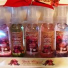 WINTER BOUQUET 5 PC ASSORTED FRAGRANT BODY MIST SPRAY SET
