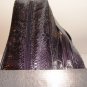 MODELLA 3 PC BLACK SNAKESKIN TRAVEL COSMETICS SET