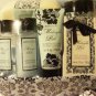 MIDNIGHT PATH 6 PC BATH SET W/ LINED BASKET