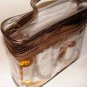 HONEY ALMOND MINI 5 PC TRAVEL BATH SET W/ VINYL CARRYING CASE