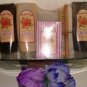 ANTIQUE PEONY 7 PC BATH SET W/ PLANTER