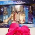 PARIS HILTON 4 PC WOMEN'S .5 OZ MINI PERFUME COLLECTION SET