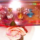 CELEBRITY DESIGNERS 5 PC WOMEN'S PERFUME COLLECTION GIFT SET CELEBRITY DESIGNERS 5 PC WOMEN'S PERFUME COLLECTION GIFT SET