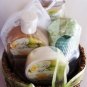 MIDNIGHT JASMINE MINI 5 PC BATH SET W/ WOVEN BASKET