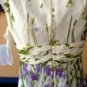 JNY WOMEN'S ANTIQUE CREAM SLEEVELESS GARDEN DRESS, SIZE 4