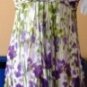JNY WOMEN'S ANTIQUE CREAM SLEEVELESS GARDEN DRESS, SIZE 4