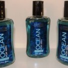 BATH & BODY WORKS OCEAN 3 PC TRAVEL BATH SET FOR MEN