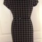 JNY WOMEN'S GREY/BLACK KNIT AUDREY COLLAR CHEMISE DRESS,SIZES 10,12