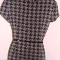 JNY WOMEN'S GREY/BLACK KNIT AUDREY COLLAR CHEMISE DRESS,SIZES 10,12