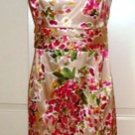 JNY WOMEN'S SHUTTER MULTI-FLORA MIDRIFF SHEATH DRESS, SIZES 4,10 JNY WOMEN'S SHUTTER MULTI-FLORA MIDRIFF SHEATH DRESS, SIZES 4,10