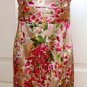 JNY WOMEN'S SHUTTER MULTI-FLORA MIDRIFF SHEATH DRESS, SIZES 4,10