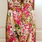 JNY WOMEN'S SHUTTER MULTI-FLORA MIDRIFF SHEATH DRESS, SIZES 4,10