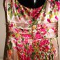 JNY WOMEN'S SHUTTER MULTI-FLORA MIDRIFF SHEATH DRESS, SIZES 4,10