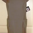 MARC NEW YORK WOMEN'S TAN PATCHED POCKETS CAP SLEEVES DRESS, SIZES 10,14