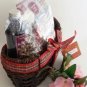 BLACKBERRY VANIILLA MINI 5 PC BATH SET W/ WOVEN BASKET